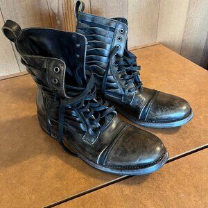 John Varvatos KISS/Simmons Twisted Lace Boot. Size 9 list: $998